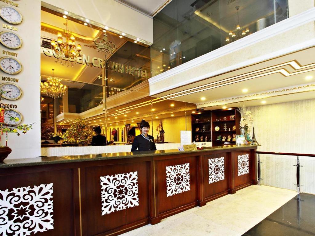Golden Crown Hotel Saigon مدينة هوشي منه المظهر الخارجي الصورة